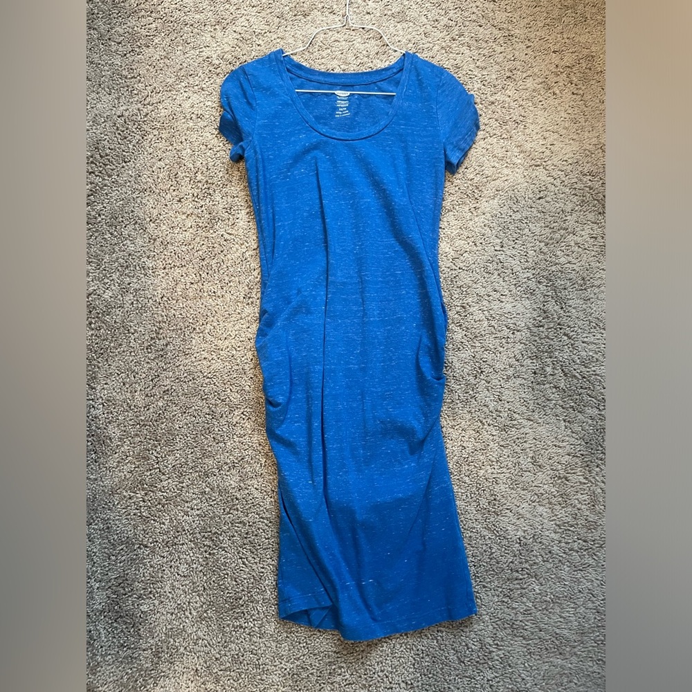 Old navy blue maternity dress size xs